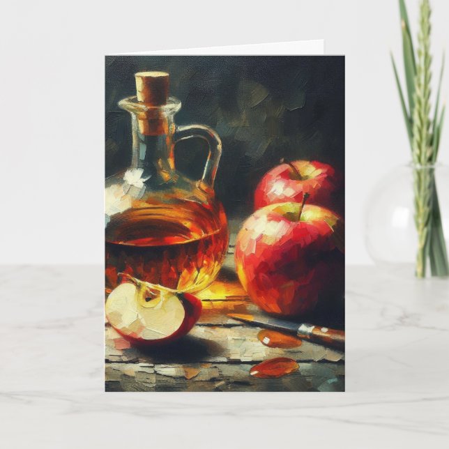 Carte Peinture de pomme (Devant)