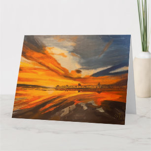 Carte Peinture de Scripps Pier, La Jolla, CA