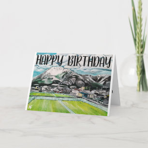 Carte Peinture du Mont Fuji par Alfred Fox