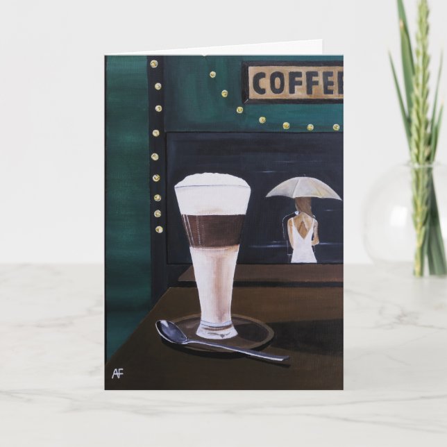 Carte Peinture Latte Macchiato par Alfred Fox (Devant)