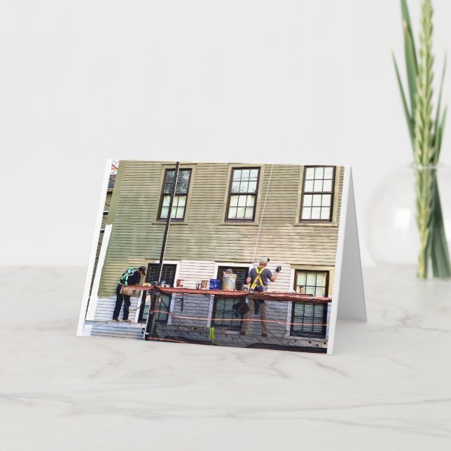 Carte Peinture pendant la pandémie (Devant)