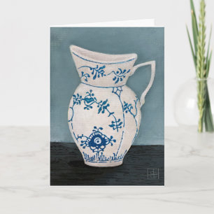 Carte peinture "Royal Cpoenhagen Fluted Jug" par J. Denn