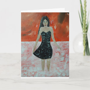 Carte Peinture Soleil Oriental par Alfred Fox