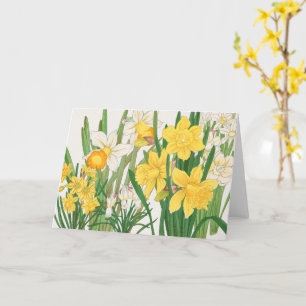 Carte Peinture sur bois de narcisse, Tanigami Kônan, 191