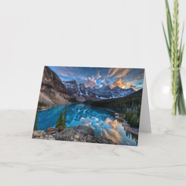 Carte Peinture sur la Moraine (Devant)