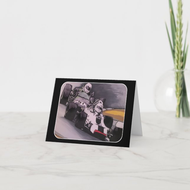 Carte Peinture sur un (Devant)