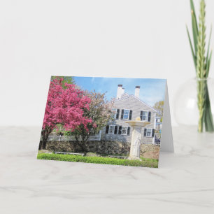 Carte Pèlerin Mère, Plymouth, MA Printemps