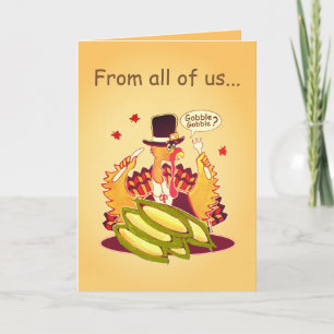 Carte Pèlerin Turquie (Thanksgiving)