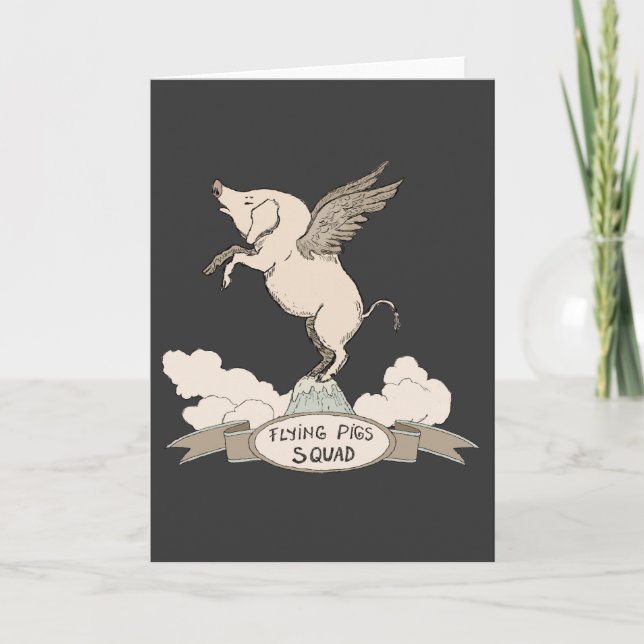 Carte Peloton de porcs de vol (Devant)