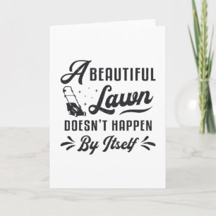 Carte Pelouse tondeuse tondeuse de pelouse Un magnifique