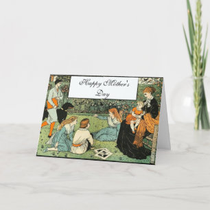 Carte Pendant le jour de mère de jardin