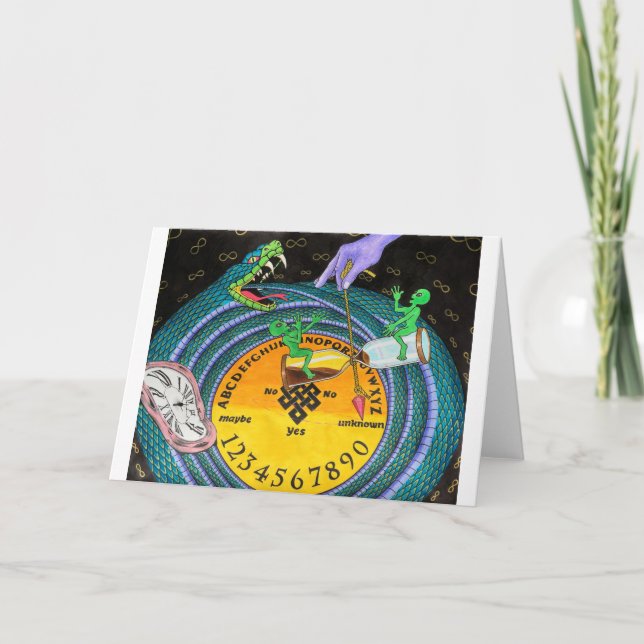 Carte Pendulum, Y A-T-Il Une Fin De Temps ? (Devant)