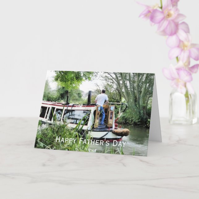 Carte Péniches étroites (Orchidée)