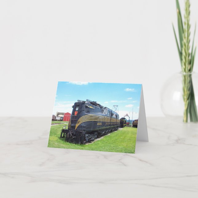 Carte Pennsylvania Railroad Locomotive GG-1 #4800 (Devant)