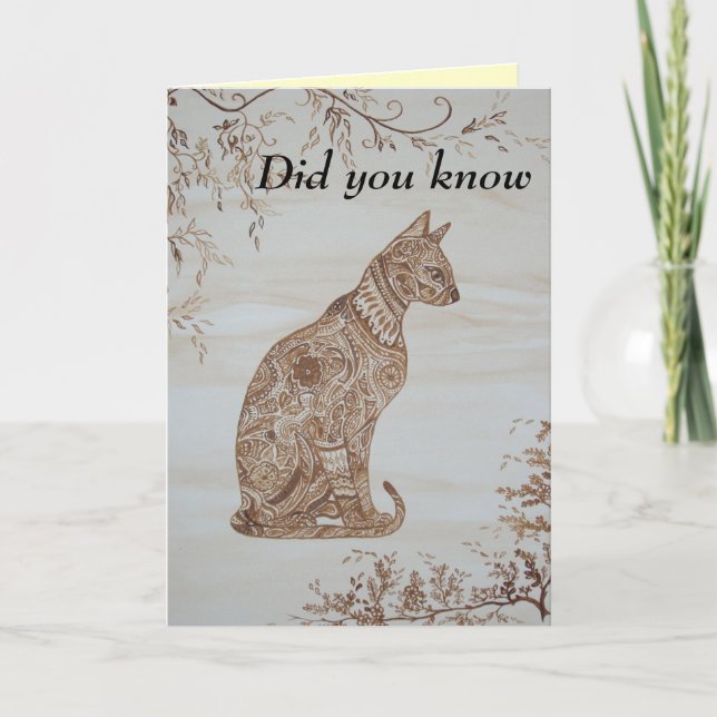 Carte Pensée à vous (Devant)