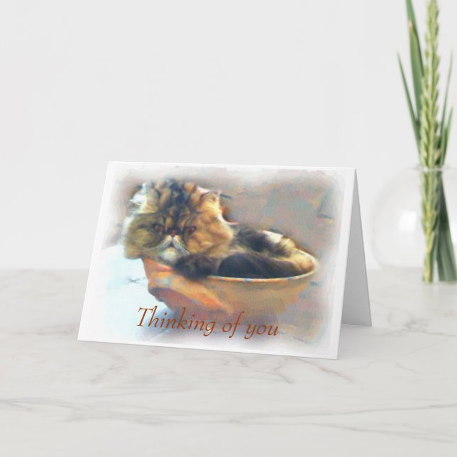 Carte Pensée à vous (Devant)