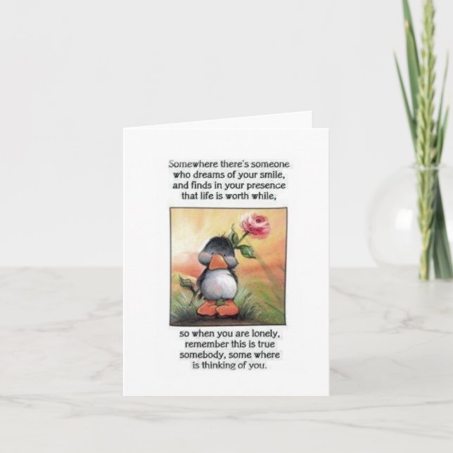 Carte pensée à vous (Devant)