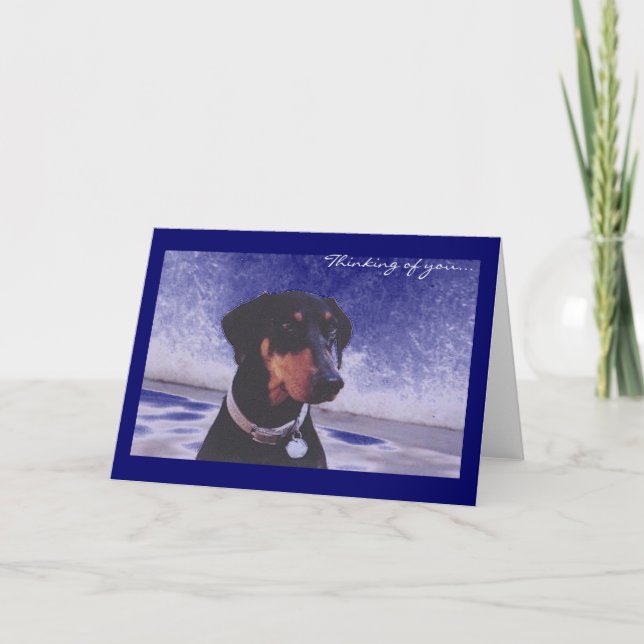 Carte Pensée à vous… (Devant)