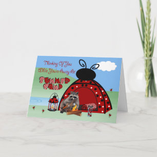 Carte Pensée à vous tandis que vous êtes partis à la