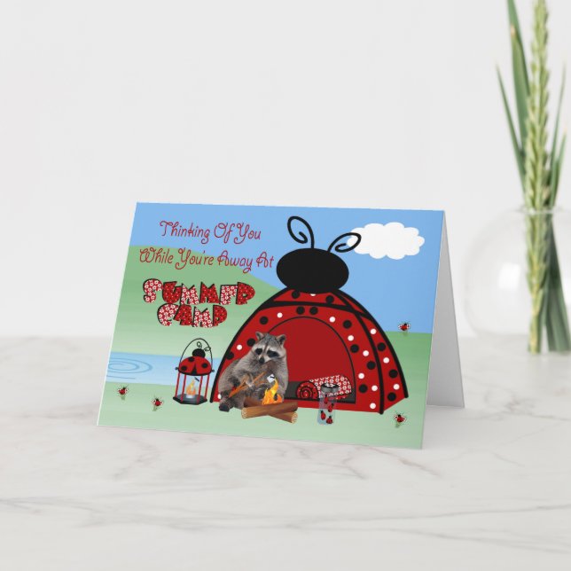 Carte Pensée à vous tandis que vous êtes partis à la (Devant)