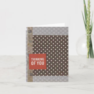 Carte Pensée pour vous 4x5.6