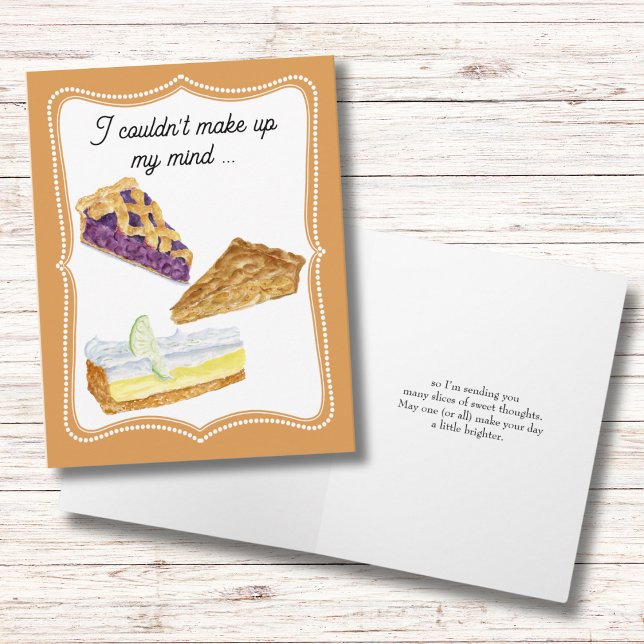 Carte Pensée pour Vous Trois Gâteaux (Créateur téléchargé)