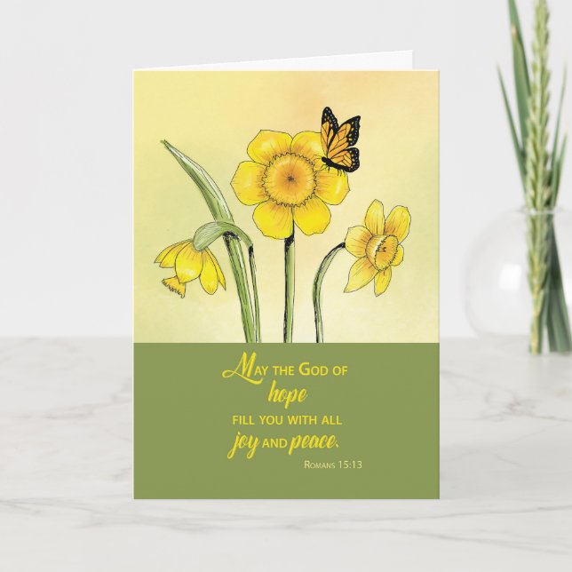 Carte Pensée religieuse de vous Saintes Ecritures (Devant)