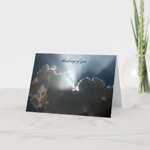 Carte pensées d'argent