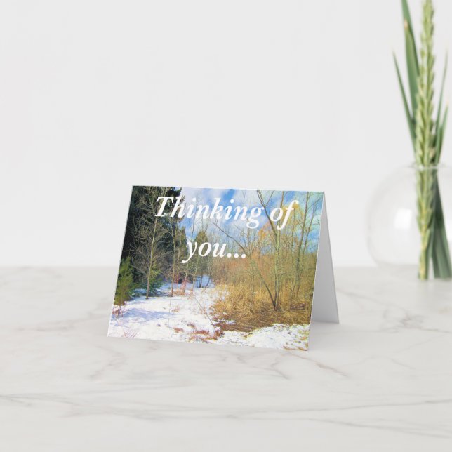 Carte Penser à toi (Devant)