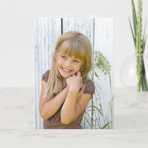 Carte penser à toi fille avec la dentelle de la reine An