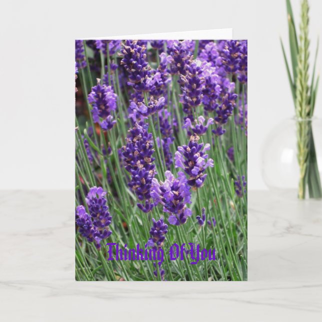 Carte Penser À Vous (Devant)