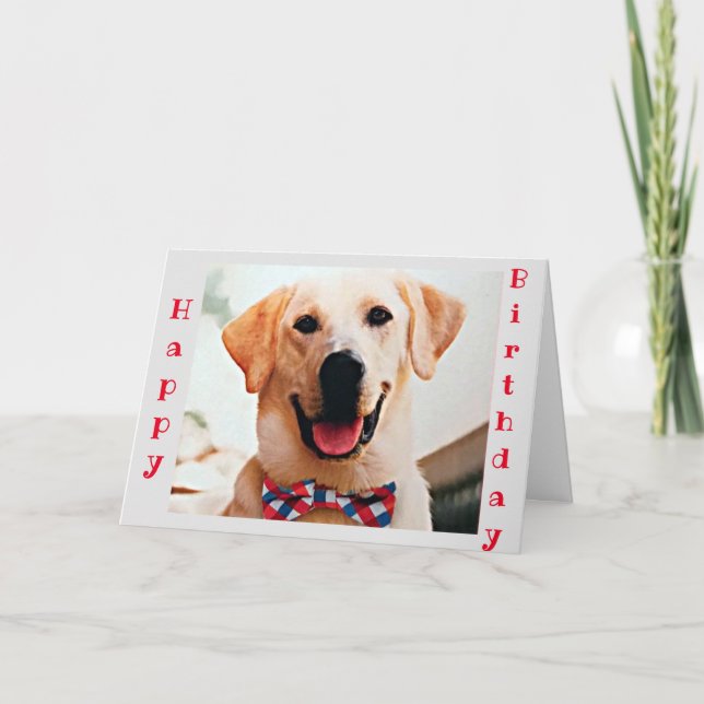 CARTE PENSER À "VOUS" À L'ANNIVERSAIRE DE VOTRE **DAD** (Devant)