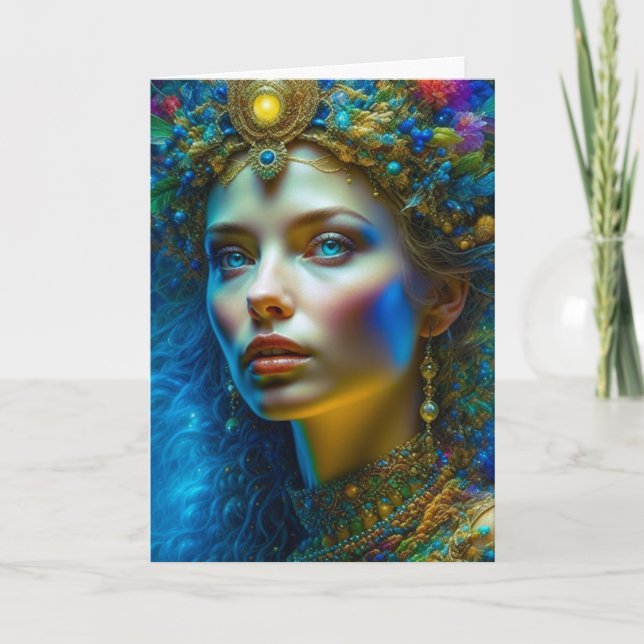 Carte Penser à vous et vous souhaiter une journée magiqu (Devant)