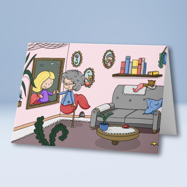 Carte Penser à vous maison de soins infirmiers sirène ac (Créateur téléchargé)