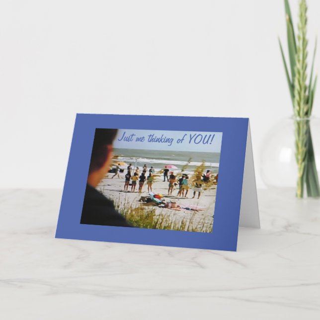 CARTE PENSER À VOUS - MILITAIRE (Devant)