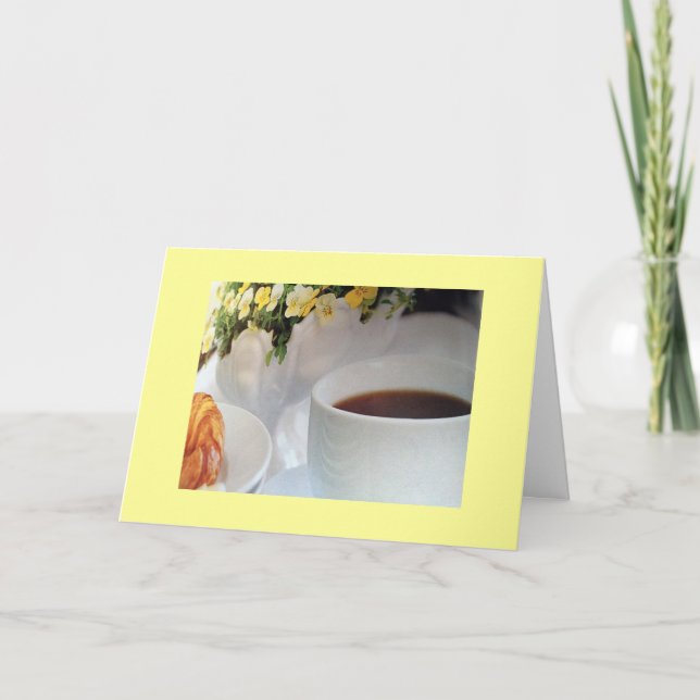 CARTE PENSER À VOUS (POUR QUICONQUE) LE JOUR DE LA MÈRE (Devant)