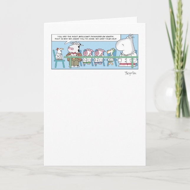 CARTE PENSEURS BRILLANTS (Devant)