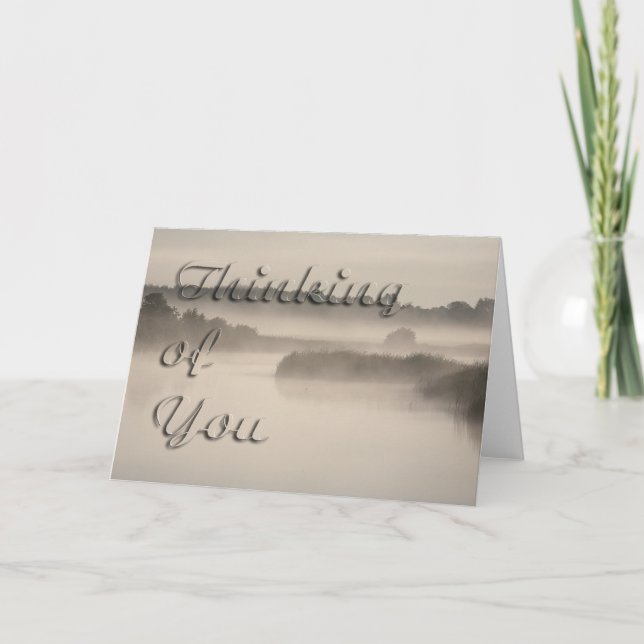 Carte Pensez à vous (Devant)