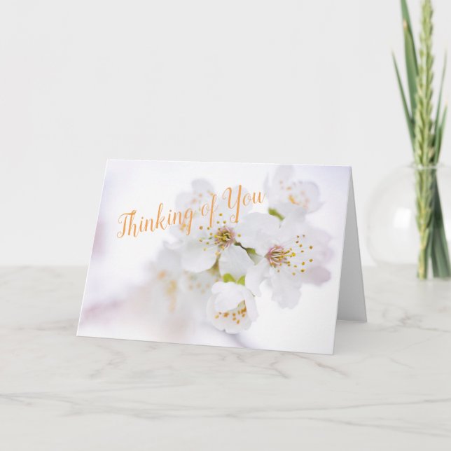 Carte Pensez à vous (Devant)