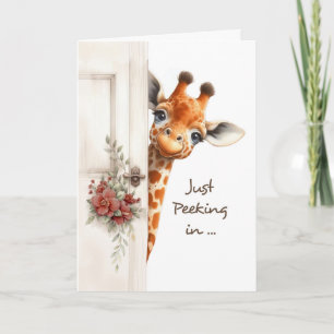 Carte Pensez à vous à College Giraffe Pékin autour