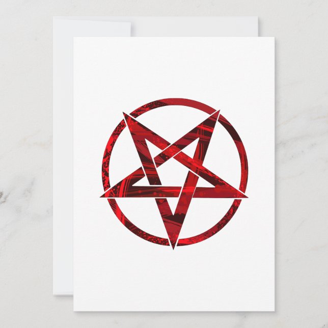 Carte Pentagram Red Devil (Devant)