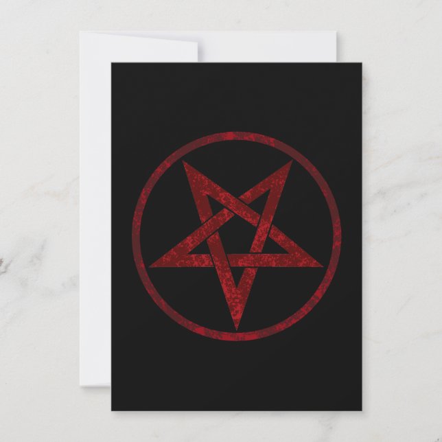 Carte Pentagram Red Devil (Devant)