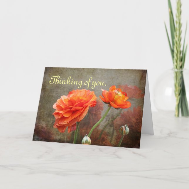 Carte Pépites remplies de bourgeon à fleurs complètes (Devant)