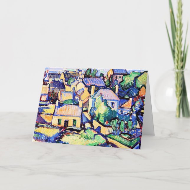 Carte Peploe - Ile de Brehat, peinture murale, (Devant)