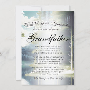 Carte Perdre un mémorial grand-père