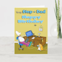père de l'étape d'anniversaire