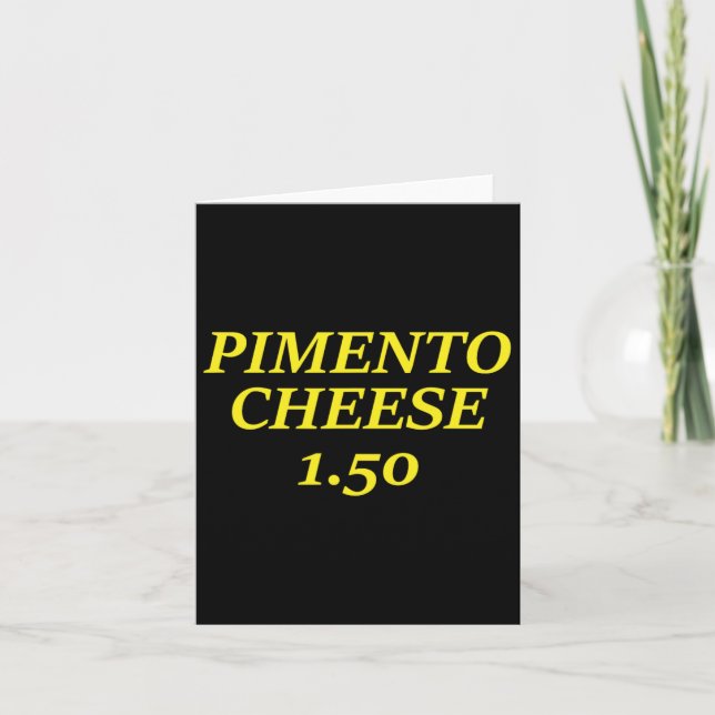 Carte Père de Pimento Cheese (Devant)