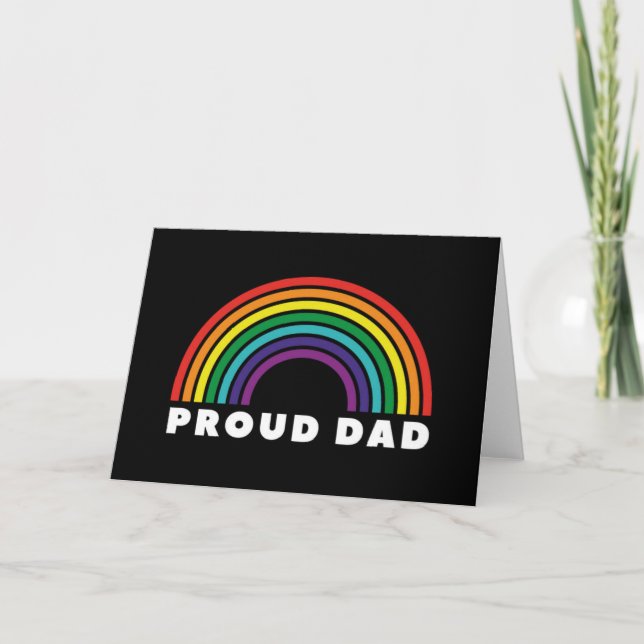 Carte Père de Proud Rainbow (Devant)