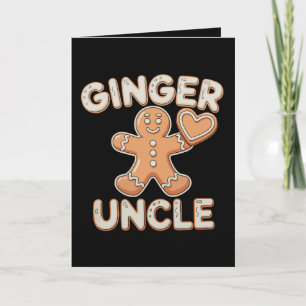 Carte Père Gingerbread Noël Xmas Famille