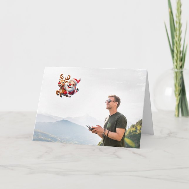 Carte Père Noël  (Devant)